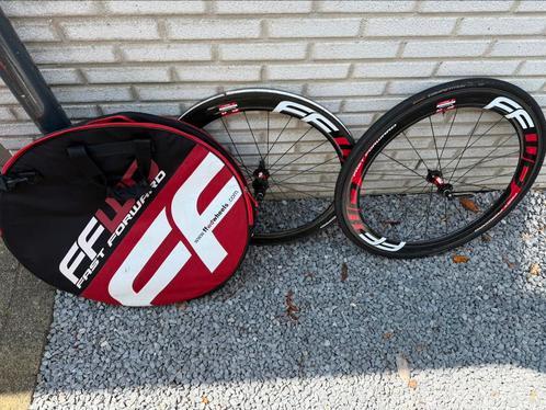 FFWD F6R carbon wielset, Fietsen en Brommers, Fietsonderdelen, Zo goed als nieuw, Racefiets, Wiel, Ophalen of Verzenden
