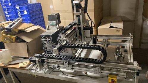 5-Assige freesbank met laserfunctie compleet, Doe-het-zelf en Verbouw, Gereedschap | Freesmachines, Zo goed als nieuw, Elektrisch