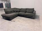 Prachtige Hoekbank Velvet Groen GRATIS BEZORGING, Huis en Inrichting, Ophalen, Zo goed als nieuw, Vierpersoons of meer, Stof