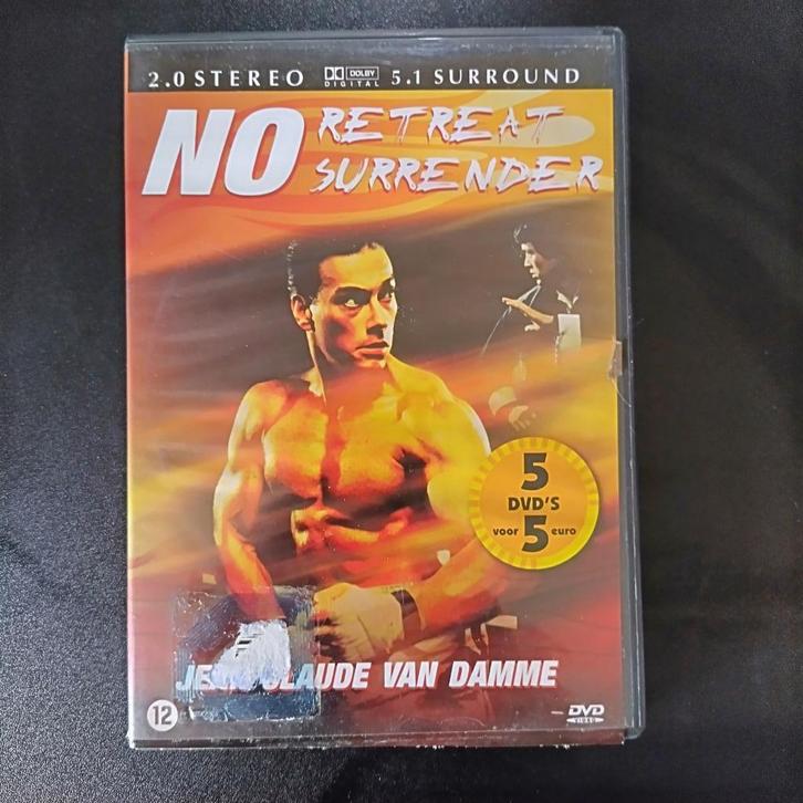 A5-2) No retreat No surrender, Cd's en Dvd's, Dvd's | Overige Dvd's, Zo goed als nieuw, Vanaf 12 jaar, Ophalen of Verzenden