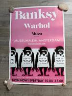Poster Banksy x Warholo Moco Museum Amsterdam Monkeys, Ophalen of Verzenden