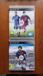 PS3 Fifa13 + Fifa15, Spelcomputers en Games, Games | Sony PlayStation 3, Vanaf 3 jaar, Sport, Ophalen of Verzenden, 3 spelers of meer