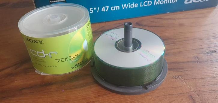 Sony CD-R 80 48x 700 MB nieuw nog 27 stuks., Computers en Software, Beschrijfbare discs, Nieuw, Ophalen of Verzenden