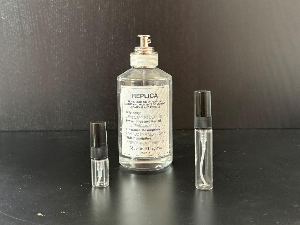 Margiela When The Rain Stops | 1-10ML Parfum Sample /Tester, Sieraden, Tassen en Uiterlijk, Uiterlijk | Parfum, Ophalen of Verzenden
