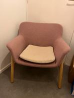 Fauteuil oudroze, Huis en Inrichting, Fauteuils, Ophalen, 75 tot 100 cm, Zo goed als nieuw, Stof