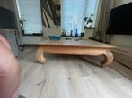 Grote Opium Teakhouten Salontafel, Huis en Inrichting, Gebruikt, 100 tot 150 cm, Teakhout, Ophalen of Verzenden