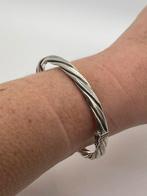 B700 Prachtige zilveren modernist armband A*D, Sieraden, Tassen en Uiterlijk, Antieke sieraden, Ophalen of Verzenden, Zilver, Armband