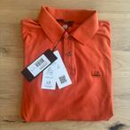 Nieuwe oranje polo C.P. Company slim-fit medium, CP Company, Maat 48/50 (M), Nieuw, Oranje