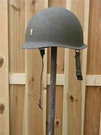 US Luitenant helm 2nd LT officer METAL BAR WW2, Verzamelen, Militaria | Tweede Wereldoorlog, Ophalen of Verzenden, Amerika, Helm of Baret