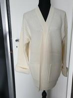 Repeat roomwitte wol/cashmere vest maat 38 (42/44), Repeat, Verzenden, Wit, Maat 42/44 (L)