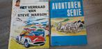 2 oude stripboeken, ongeveer 1965, Meerdere stripboeken, Ophalen of Verzenden, Gelezen