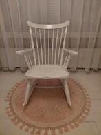 Schommelstoel wit evt. met toebehoren, Ophalen, Gebruikt, Wit, Eén