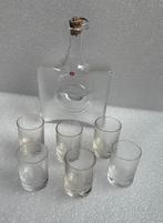 Iittala - Decanter + 6 glaasjes - Tapio Wirkkala, Ophalen of Verzenden