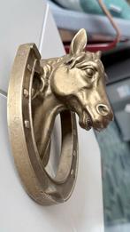 Antieke deurklopper paardenhoofd, Ophalen of Verzenden, Gebruikt