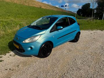 Ford Ka 1.2 2010 Blauw Airco 115201km NAP apk tot 05-2026 beschikbaar voor biedingen