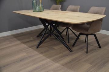 Deens ovale tafel eiken 240 cm beschikbaar voor biedingen