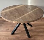 Ronde Kwantum Bressano Naturel tafel (z.g.a.n.), Huis en Inrichting, Tafels | Eettafels, Ophalen, 100 tot 150 cm, Rond, 50 tot 100 cm