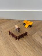 ZGAN Brio houten trein geel veewagon veetransport 33406 set, Ophalen of Verzenden, Zo goed als nieuw
