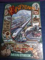 Minitrix Poster Die Welt der Eisenbahnen, Overige merken, Ophalen of Verzenden, Zo goed als nieuw, Boek, Tijdschrift of Catalogus