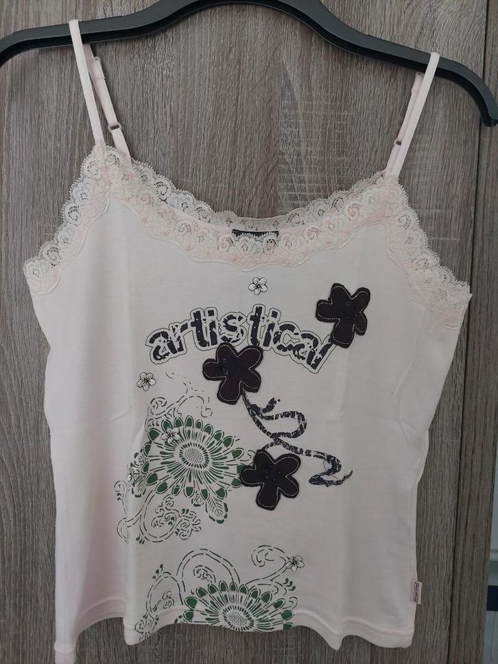 NIEUW DAMESTOPJE STREET ONE, Kleding | Dames, Tops, Nieuw, Maat 38/40 (M), Roze, Zonder mouw, Ophalen of Verzenden