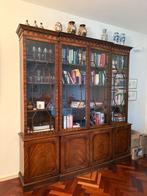 Vitrinekast, Huis en Inrichting, Kasten | Vitrinekasten, Ophalen, Met deur(en), 200 cm of meer, Zo goed als nieuw