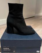 Suede Tiffy Laarsjes Maat 37, Ophalen of Verzenden, Zo goed als nieuw, Zwart, Lage of Enkellaarzen