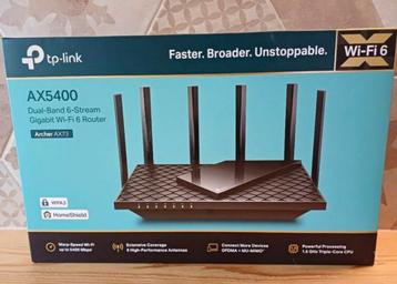 TP-Link Archer AX73 AX5400 tri-band gigabit wifi 6-router beschikbaar voor biedingen