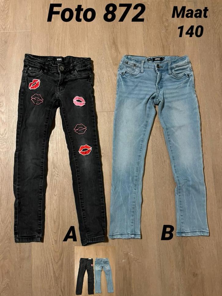 Broek meisje maat 140 zgan *foto 872*, Kinderen en Baby's, Kinderkleding | Maat 140, Zo goed als nieuw, Meisje, Broek, Ophalen of Verzenden