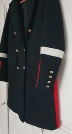 Jusdepom M valt 38 zwart wollen trenchcoat jas, Kleding | Dames, Jassen | Zomer, Maat 38/40 (M), Jusdepom, Zwart, Ophalen of Verzenden