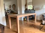 Eikenhouten Eettafel 80x190cm, Ophalen, Gebruikt, Eikenhout, 50 tot 100 cm