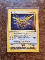 Zapdos 30/62 1st edition Fossil Dutch, Ophalen of Verzenden, Zo goed als nieuw