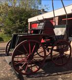 Menwagen marathonwagen koets met lamoen 1 en 2 paards, Dieren en Toebehoren, Ophalen, Gebruikt, Overige soorten