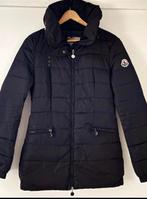 Vintage Moncler down jacket. Damesjas - Zwart - Maat S, Ophalen of Verzenden, Zwart