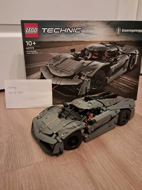 LEGO Technic 42173 Koenigsegg Jesko Absolut, Kinderen en Baby's, Speelgoed | Duplo en Lego, Zo goed als nieuw, Lego, Complete set