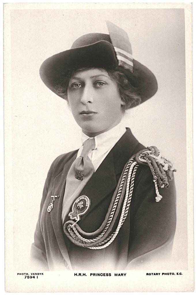 981719 Scouting H.R.H. PRINCESS MARY Niet gelopen, Verzamelen, Ansichtkaarten | Nederland, Ongelopen, Ophalen of Verzenden