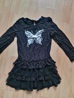 bijna nieuwe zwarte jurk, maat 104, Ophalen of Verzenden, Zo goed als nieuw, Meisje, Jurk of Rok