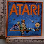 Vintage sticker ATARI spelcomputer logo merk strip sterren, Ophalen of Verzenden, Zo goed als nieuw, Overige typen