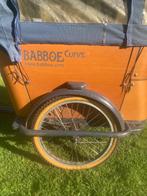 Fijne elektrische Bakfiets met regenkap en zitje, Fietsen en Brommers, 4 kinderen of meer, Gebruikt, Elektrisch, Ophalen