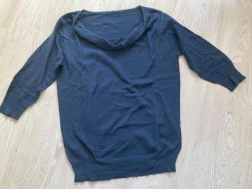 Erg mooi donkerblauw truitje , maatje 38 beschikbaar voor biedingen