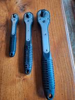 TENGTOOLS RATELS 1/4 3/8 1/2 DUIMS., Ophalen of Verzenden, Zo goed als nieuw