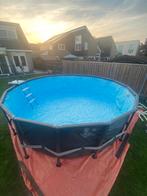Intex zwembad 4.88/122, 120 cm of meer, Gebruikt, Rond, 300 cm of meer