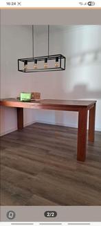 Tafel tv kastje en salontafel, Huis en Inrichting, Ophalen, 150 tot 200 cm, Teakhout, Zo goed als nieuw