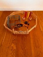 Schleich paardenwei, voederset en agility item, Ophalen of Verzenden, Zo goed als nieuw