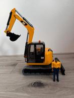 Bruder 2466 Cat minigraafmachine met arbeider, Ophalen of Verzenden, Nieuw