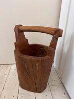 Houten Emmer - Robuust & Decoratief, Ophalen