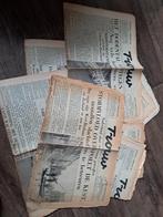 Trouw Watersnoodramp Zeeland, Verzamelen, Ophalen of Verzenden, 1940 tot 1960, Nederland, Knipsel(s)