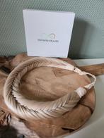 Fishtaill Infinity Braids/haarband - Jolie - Ashy Ribbon, Sieraden, Tassen en Uiterlijk, Ophalen of Verzenden, Pruik of Haarverlenging