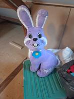 Milka XL Knuffel Konijn - Paars, Ophalen of Verzenden, Zo goed als nieuw, Konijn