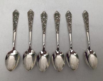 6 Djokja lepeltjes zgan nog in doosje  - Jaren 20/30  beschikbaar voor biedingen