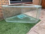 Hoekaquarium, Dieren en Toebehoren, Ophalen, Gebruikt, Leeg aquarium